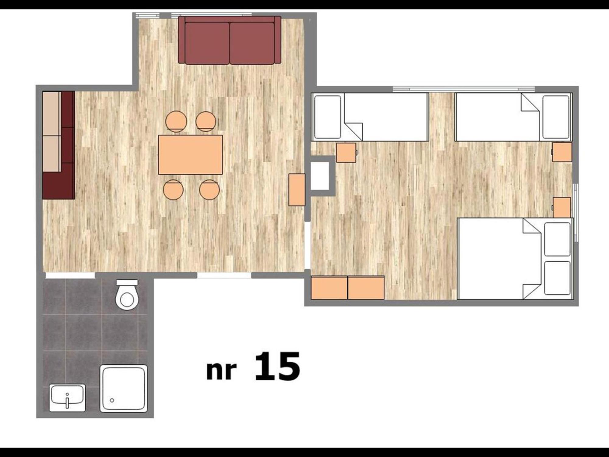 Surf Villa Leba Bilik gambar